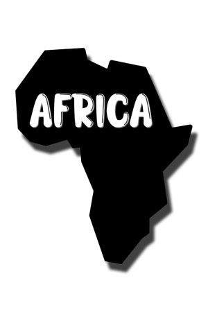 africa typography t-shirt and apparel designの写真素材