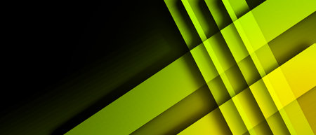 Geometric dark green texture background with modern business concept for presentation