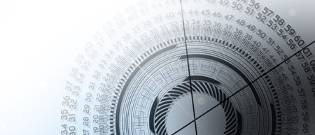 Set of abstract technological futuristic background