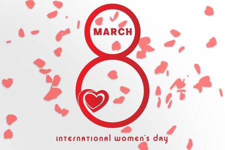 Banner for the International Womens Dayの写真素材