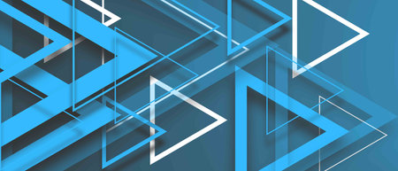 blue abstract background. Dynamic shapes composition. Cool background design for postersの写真素材