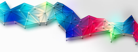 Triangle pattern in molecule structure shape