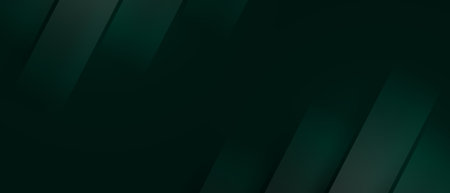 green premium abstract background with dark geometric shapesの写真素材