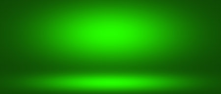 green background, abstract wall studio room for designの写真素材