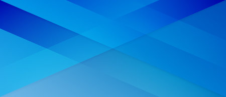 Blue abstract background for design. Geometric shapes. Triangles, squares, stripes, linesの写真素材