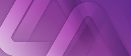 Abstract purple background with glowing geometric lines