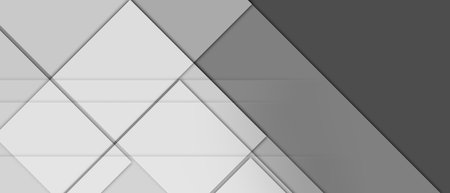 Soft gray abstract modern banner design