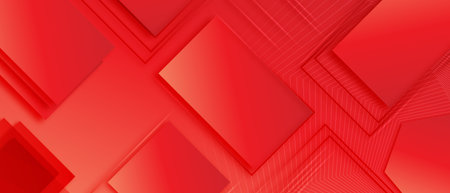 red rectangular abstract background with gradientの写真素材
