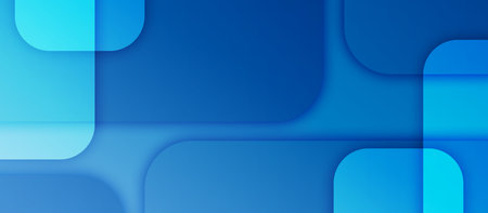 Abstract geometric elegant blue modern pattern colorful backgroundの写真素材