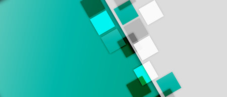 abstract green web banner design templateの写真素材