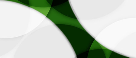 Modern Gradient green and white cover header background for websiteの写真素材