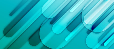 Modern geometrical abstract illustration with sticksの写真素材