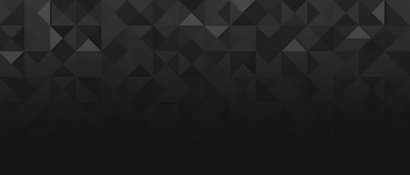 geometric mosaic pattern from black triangle texture, abstract backgroundの写真素材