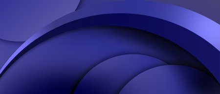 purple abstract long banner business background