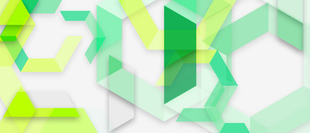 Minimal circle triangle and square line abstract background