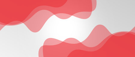 Smooth gradient waves create a modern, minimal template perfect for banners, presentations, and creative digital design projectsの写真素材