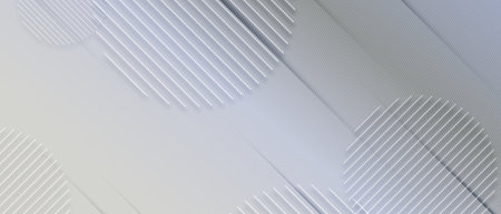grey abstract background with diagonal white lines, creating a dynamic and layered visual effectの写真素材
