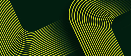 Green and black stripes line pattern abstract background for fabric style