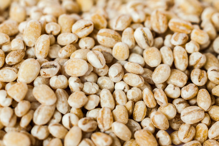 Close up of dry bean and nutの写真素材