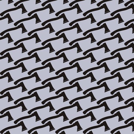 Seamless pattern background of axe on whiteのイラスト素材