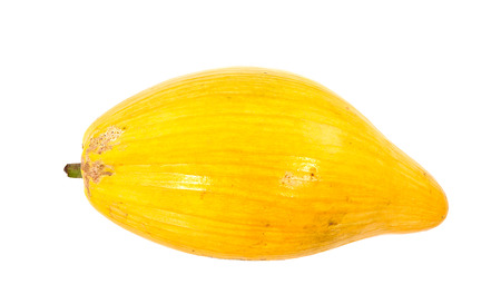 Egg fruit isolated on white with clipping pathの写真素材