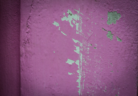 Texture cement wall background with peel colorの写真素材