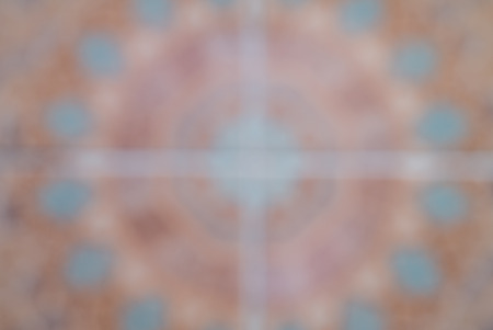 Blur abstract background from pattern of tileの写真素材