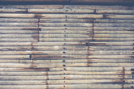 Bamboo wall background,vintage styleの写真素材