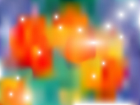 Abstract blurred colorful background.vector  illustration of soft and bright colored background.のイラスト素材