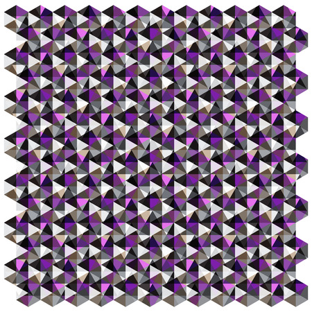 Abstract color hexagon geometric pattern background