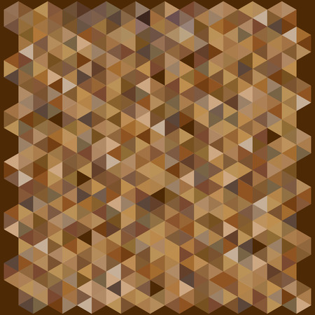 Abstract brown color hexagon geometric pattern backgroundのイラスト素材