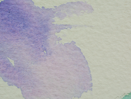 Closeup color and texture of water color on paperの写真素材