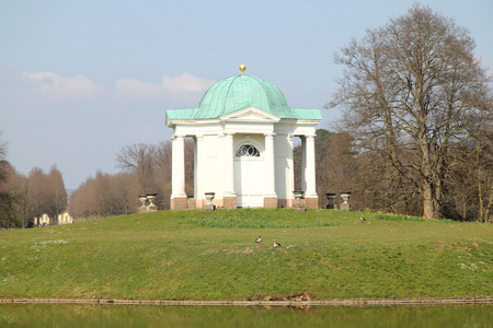 An attraction in the city of Kassel Documentaの写真素材