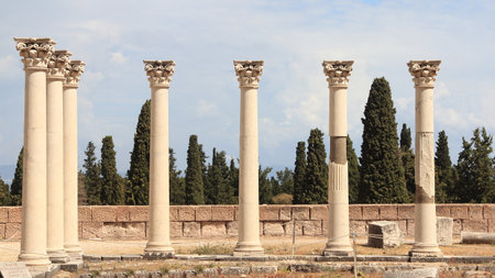 The Asklepieion of Kos is the most important archaeological site on the island of Kos.の写真素材