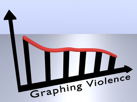 3D illustration of a graph.