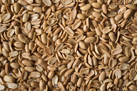 pile of fried peanut for background. wallpaper advertising conceptの写真素材