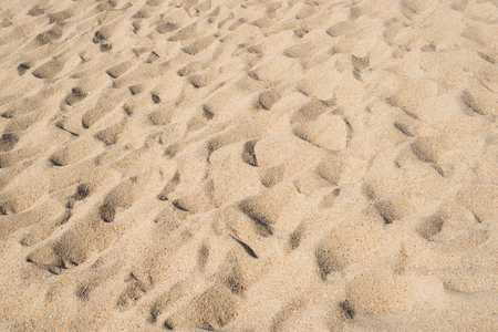 full frame image of beach sand. concept of holiday and nature backgroundの写真素材