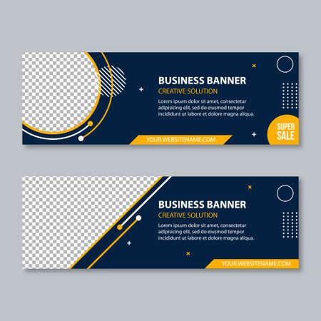 Business card black and gold vector templateのイラスト素材