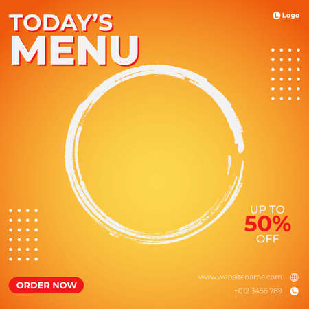 Digital marketing agency social media post banner templateのイラスト素材