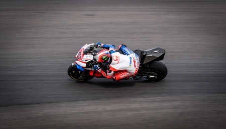 Sepang, Malaysia - Feb. 08, 2020 : Pramac Racing's Italian rider Francesco Bagnaia the pre-season...