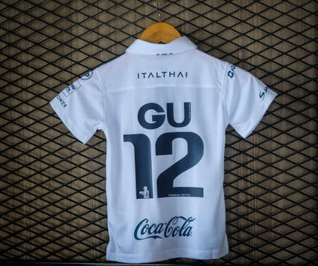 Buriram, Thailand - November 11, 2017 : Buriram United Mega Store at the Thunder Castle Stadium...