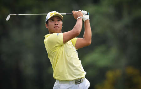 KUALA LUMPUR, MALAYSIA - OCTOBER 14, 2017 : Hideki Matsuyama of the Japan in action during  2017...