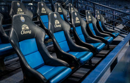 Buriram, Thailand - November 10, 2019 : View of Thunder Castle Stadium Football Arena of Buriram United, Thunder Castle Stadium is the largest football stadium in Thailand. in Buriram, Thailand.のeditorial素材