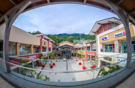 GENTING HIGHLAND, MALAYSIA - OCTOBER 3, 2019 : View of Genting Highland Premium Outlet, Bentong,...