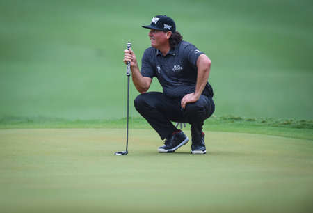 Kuala Lumpur, Malaysia - October 11, 2018 : Pat Perez of United States during CIMB Classic 2018 at TPC Kuala Lumpur.のeditorial素材