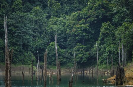 A beautiful scene at Kenyir Lake, Terengganu, Malaysia. Kenyir Lake also known as Tasik Kenyir, it...