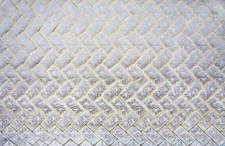 an old brick road as a background