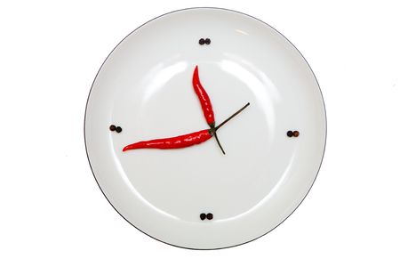 pepper-clockの写真素材