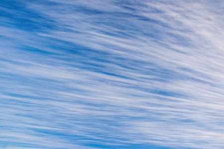 Beautiful sky background with picturesque cirrus clouds.の写真素材