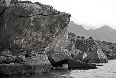 Tectonic Rocky Landscapeの写真素材